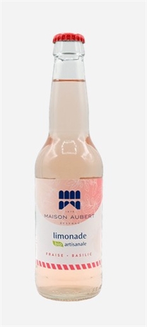 Limonade Bio Fraise - Basilic